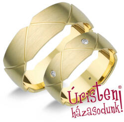 Hr222b Karikagyűrű Gyémánt Kövekkel (hr222b)