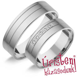 Uhf01c Karikagyűrű Cirkónia Kövekkel (uhf01c)