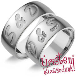  Uh048b Karikagyűrű Gyémánt Kövekkel (uh048b)