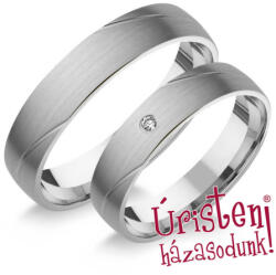  Hr05c Karikagyűrű Cirkónia Kővel (hr05c)