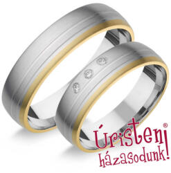 Hr53b Karikagyűrű Gyémánt Kövekkel (hr53b)
