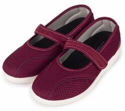 Vlnka Balerini anatómiai confortabili de damă Velcro roșu mărimi încălțăminte adulți 36 (15-000368-37-13)