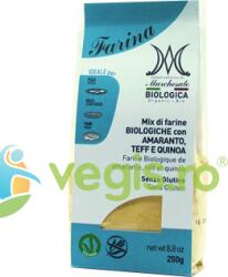 MARCHESATO Mix de Faina cu Amarant, Teff si Quinoa fara Gluten Ecologic/Bio 250g