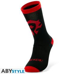 ABY style Șosete World of Warcraft - Horde Black și Red