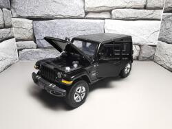 TAYUMO Jeep Wrangler Sahara Unlimited 2017 Black cu led-uri si sunete1/43 (14803)