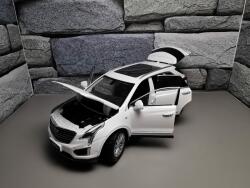 TAYUMO Cadillac XT5 white 2016 cu led-uri si sunete1/43 (14740)