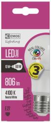 EMOS - ZQ5148 - LED крушка 10W, E27, A60, Ra95, NW (ZQ5148)