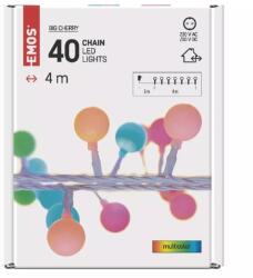 EMOS D5AM01 - Коледна светлина, 4m, 40 LED крушки BIG "Cherry", IP20 / ZY2023T / (D5AM01)