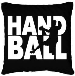 printfashion Handball - Kézilabda - Párnahuzat, Díszpárnahuzat - Fekete (7159352)