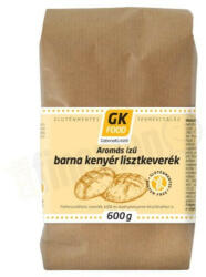GK Food Aromás ízű barna kenyér lisztkeverék 600 g