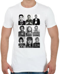 printfashion Rács mögött. - Férfi póló - Fehér (7155174)