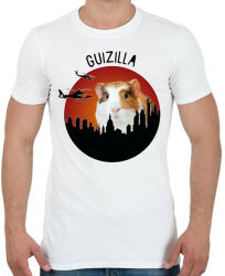 printfashion Guizilla - Férfi póló - Fehér (7179404)
