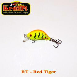 Kenart Vobler Kenart Hunter Floating 4cm 4g Red Tiger (HU4F-RT)