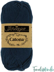 Scheepjes Catona 124 Ultramarine - mélykék pamut fonal - 50gramm