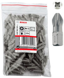 Bosch 100 BITI PH 3 XH 25 mm (2607001517) Set capete bit, chei tubulare