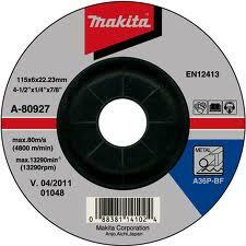 Makita Disc Slefuire Metal 125x6 (d-18465) - hardlineconstruct