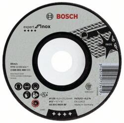 Bosch Set 10 discuri de șlefuire, Expert for Inox 180x6 (cu degajare) (2608600540)