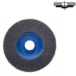 Bosch Disc de şlefuire evantai X571, Best for Metal 125 x 22, 23 mm, P120 (2608607341)