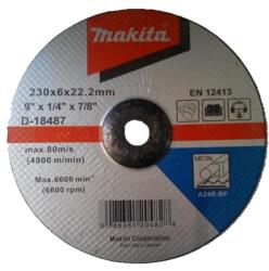 Makita 10 Discuri Slefuire Metal 230x6 (d-18487)