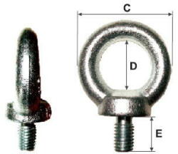 MK Inel Cu Surub Incorporat M20 / 40mm/72mm (mk-sru20) - 24mag