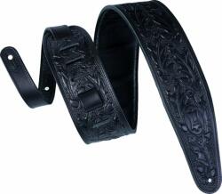 Levy's Oak Embossed Black Curea de chitară (PM44T01-BLK)
