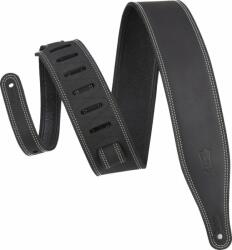 Levy's Like Butter 2.5 Double Stitched Black Curea de chitară (M17BDS-BLK)