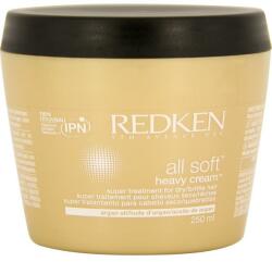 Redken Mască pentru părul fragil și subțire - Redken All Soft Heavy Cream Treatment 250 ml