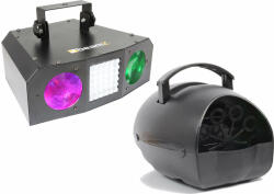 Szett Party Set S3 - Buborékgép + fényeffekt