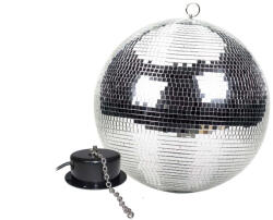 Fuzzix MB-30 Diszkógömb, tükörgömb 12″ (30 cm) + forgató motor