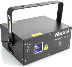 BeamZ Pandora 1600 TTL animációs lézer - full colour, DMX / ILDA (1300 mW) - mkaudio