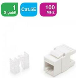 KELine KEJ-C5E-U-WH Giga Keystone modul 1xRJ45/u, Cat. 5E (KEJ-C5E-U-WH) - hik-online