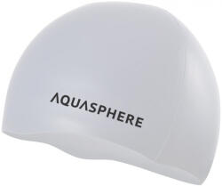Aqua sphere Cască de înot aqua sphere plain silicone cap alb