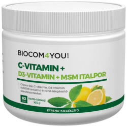 Biocom Vitamina C + D3 + MSM instant