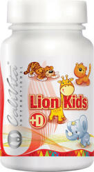 CaliVita Lion Kids + Vitamin D (90 tablete masticabile)Multivitamine pentru copii
