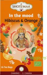 Shoti Maa Ceai cu Hibiscus si Portocala In The Mood Chakras Ecologic/Bio 16dz