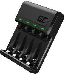GreenCell Încărcător de baterii Green Cell GC VitalCharger Ni-MH AA și AAA cu portal Micro USB și USB-C (GRADGC01)