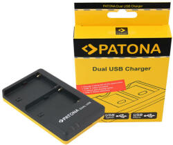 Patona Sony NP-FM500H FM500H Dual Quick baterie / încărcător de baterie cu cablu micro USB - Patona (PT-1951)