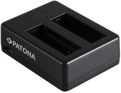 Patona SJCAM SJ6 Legend Black SJ6000 Dual Quick Charger cu cablu Micro USB - Patona (PT-1932)