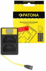 Patona Încărcător USB Smart Dual LCD Canon LP-E6 EOS 5D 60D 60Da 6D 7D EOS70D - Patona (PT-141583)