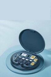 REMAX RC-190 5в1 60W - USB Type C, Micro USB, Lightning Connector, USB 3.0 Син (2401296)