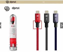 Dprui USB кабел Dprui с Lightning конектор за iPhone и iPad Син (454381)