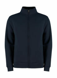 Kustom Kit Férfi hosszú ujjú pulóver Kustom Kit Regular Fit Zipped Sweatshirt M, Sötétkék (navy)