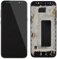 NBA001LCD1011200030 Samsung Galaxy S8 Plus fekete TFT LCD kijelző érintővel kerettel előlap (NBA001LCD1011200030)