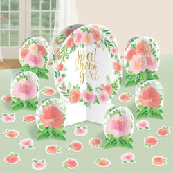 Amscan Floral Baby Asztali dekoráció szett (DPA282165)