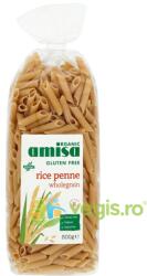 AMISA Paste Penne din Orez Integral fara Gluten Ecologice/Bio 500g