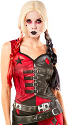 Rubies Perucă împletită Harley Quinn - Roșu-negru