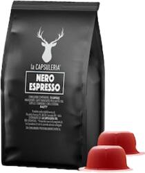 La Capsuleria Cafea Nero Espresso, 80 capsule compatibile Bialetti , La Capsuleria (CB00-100)