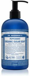 Dr. Bronner's Peppermint săpun lichid pentru corp si par 355 ml