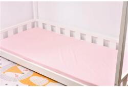 Confort Family Cearsaf pat bumbac 100% culoare roz 90x200x10 cm (CFAM3794)