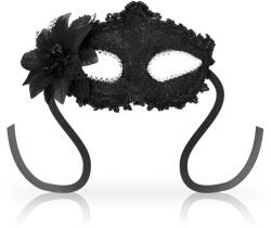 OhMama s Venetian Eyemask Side Flower Black
